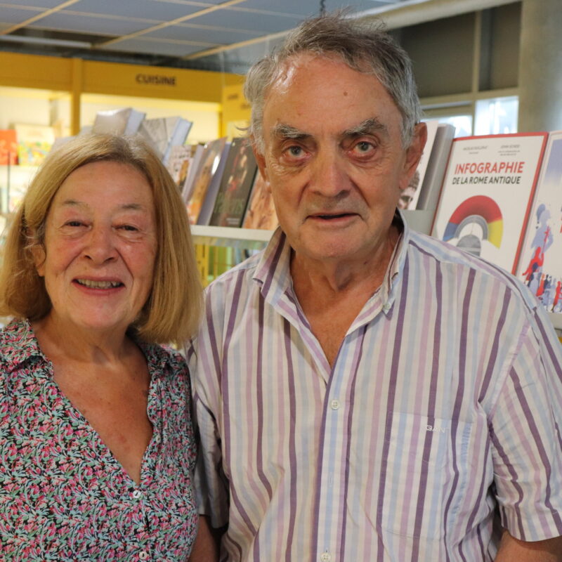 Josette et Michel Bory librairie Georges Talence