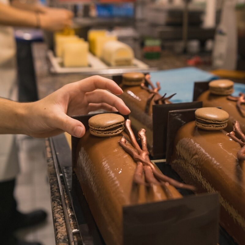 Bûche de Noël Bordeaux Nansouty Pâtisserie