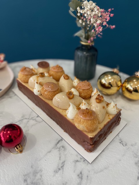 bûche de Noël Bordeaux Chouette pârisserie