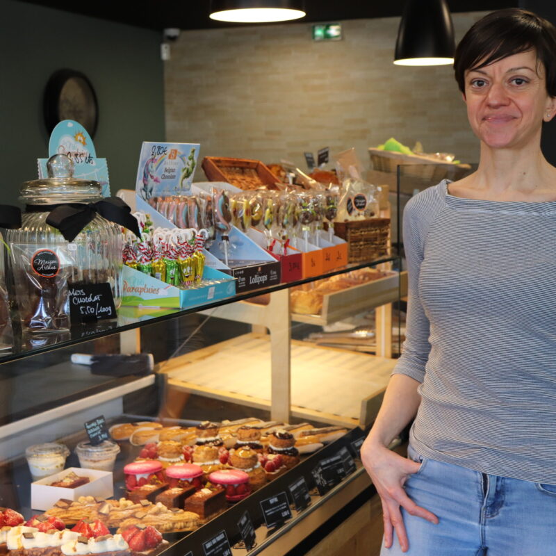 boulangerie chez Artus à Martignas-sur-Jalles. Alexandra la propriétaire