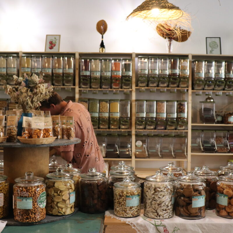 l'éco-pin, épicerie de vrac Amédée Saint Germain