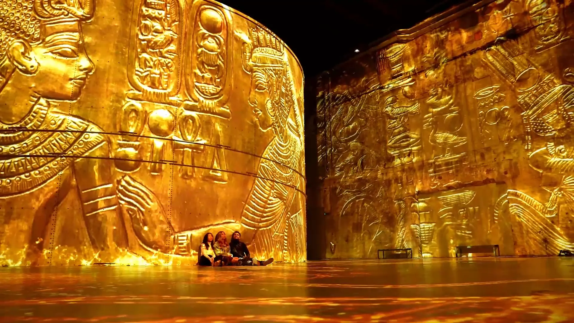 exposition pharaons egype bassins des lumieres bordeaux