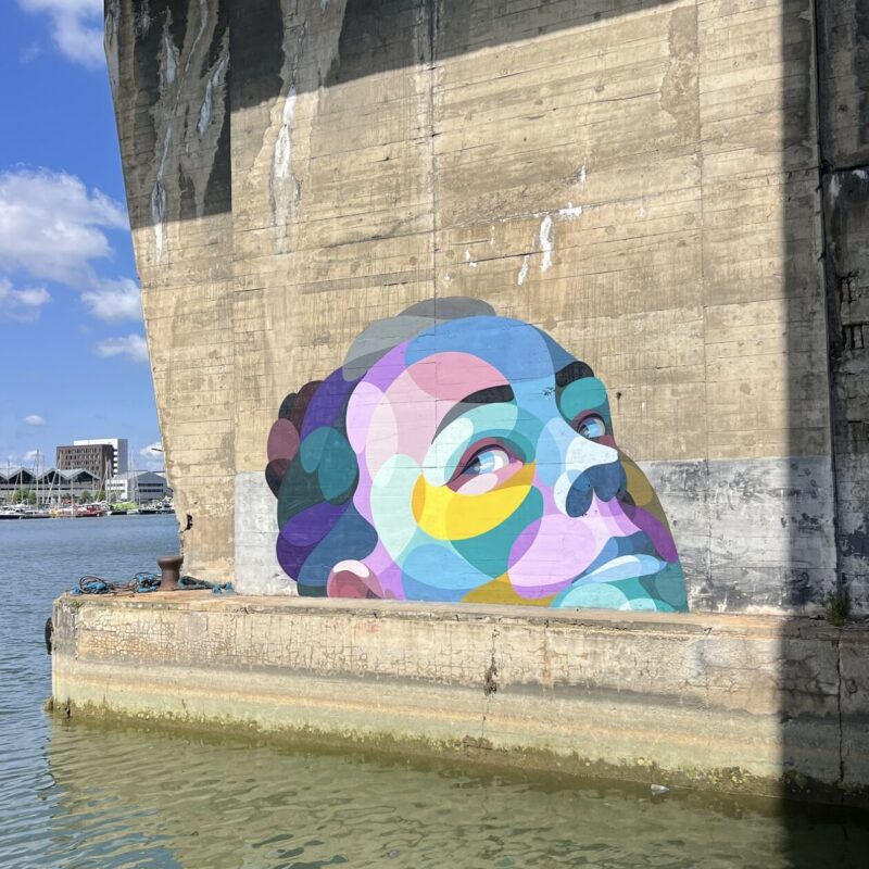Street-art Bordeaux base sous-marine