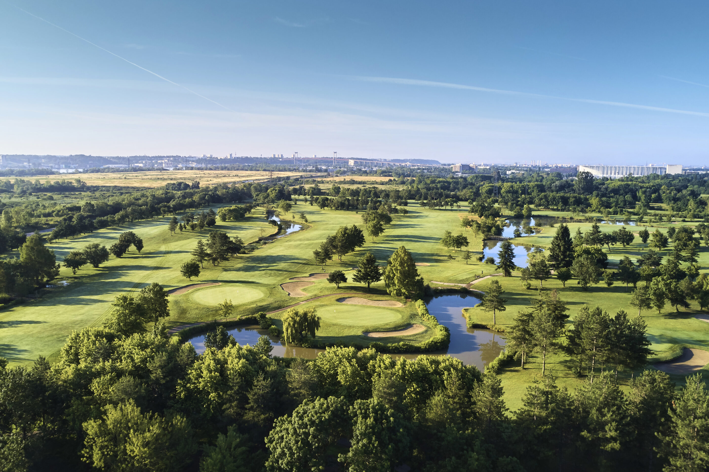 Golf de Bordeaux lac