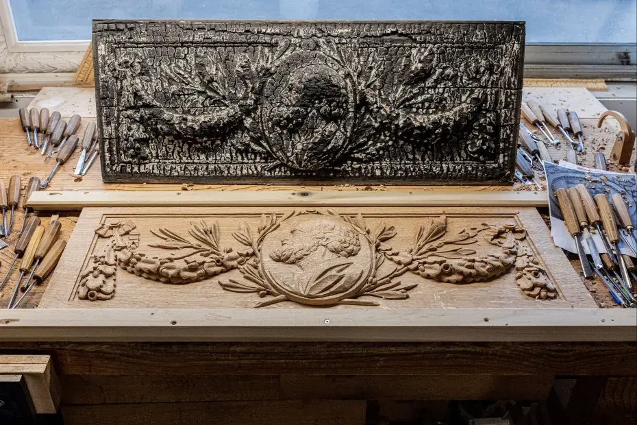 restauration porte palais rohan bordeaux