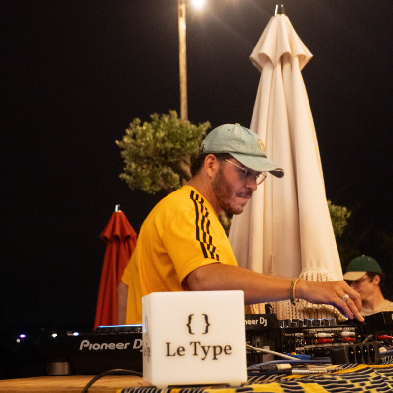 Le Type DJ set