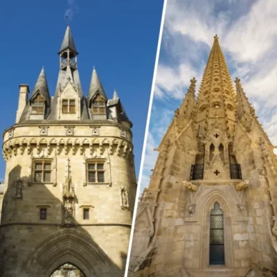 porte cailhau et fleche saint michel